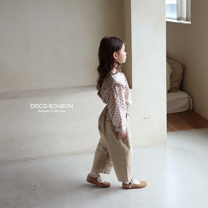 Disco Bonbon - Korean Children Fashion - #kidsstore - Bibibik Collar Blouse - 6