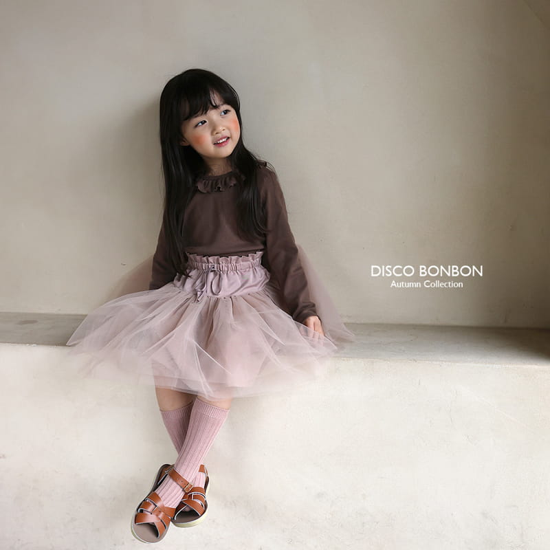 Disco Bonbon - Korean Children Fashion - #kidzfashiontrend - Classic Frill Tee - 3
