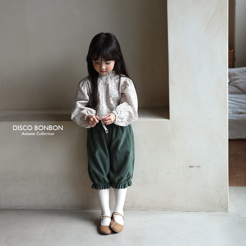 Disco Bonbon - Korean Children Fashion - #littlefashionista - Frill Rin Pants - 2