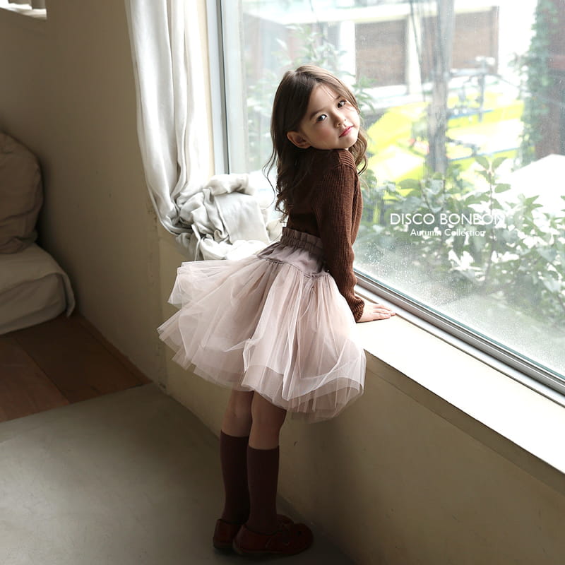 Disco Bonbon - Korean Children Fashion - #Kfashion4kids - Knit Tee - 4