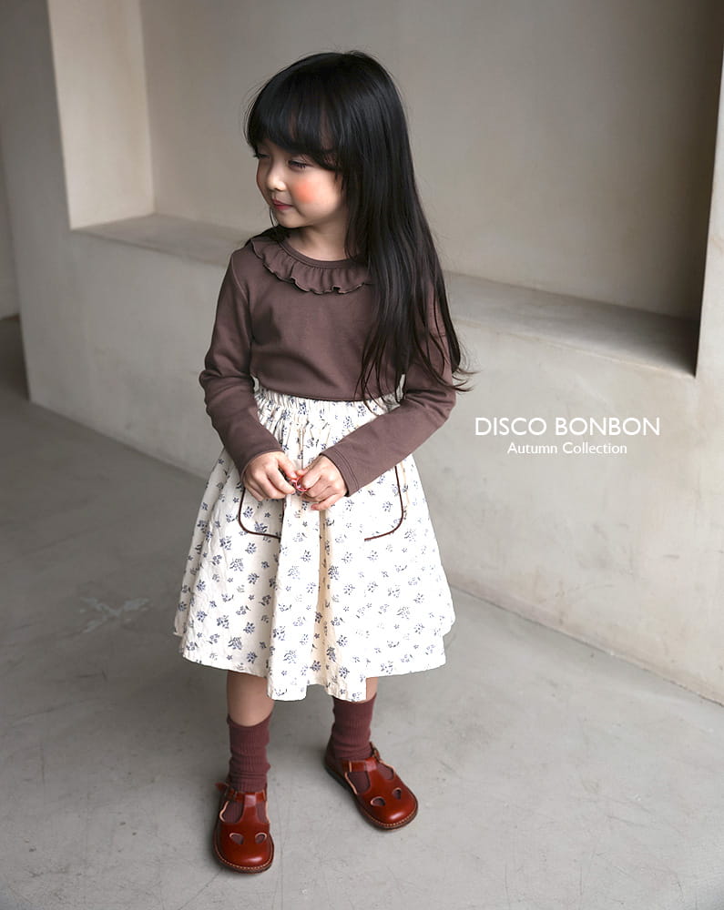Disco Bonbon - Korean Children Fashion - #littlefashionista - Classic Frill Tee - 5