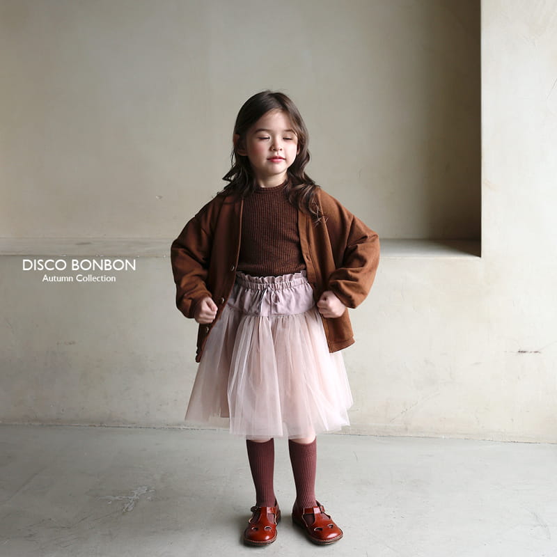 Disco Bonbon - Korean Children Fashion - #magicofchildhood - Knit Tee - 5