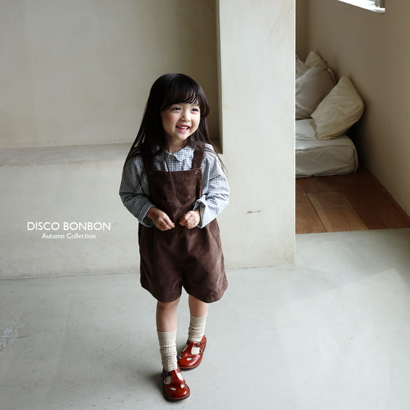 Disco Bonbon - Korean Children Fashion - #minifashionista - Fall Dungarees Pants - 6