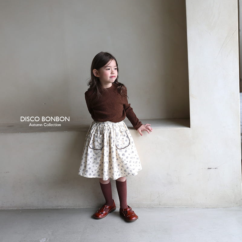 Disco Bonbon - Korean Children Fashion - #prettylittlegirls - Knit Tee - 7