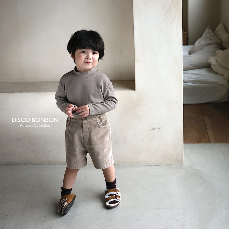 Disco Bonbon - Korean Children Fashion - #stylishchildhood - Span Turtleneck Tee - 9