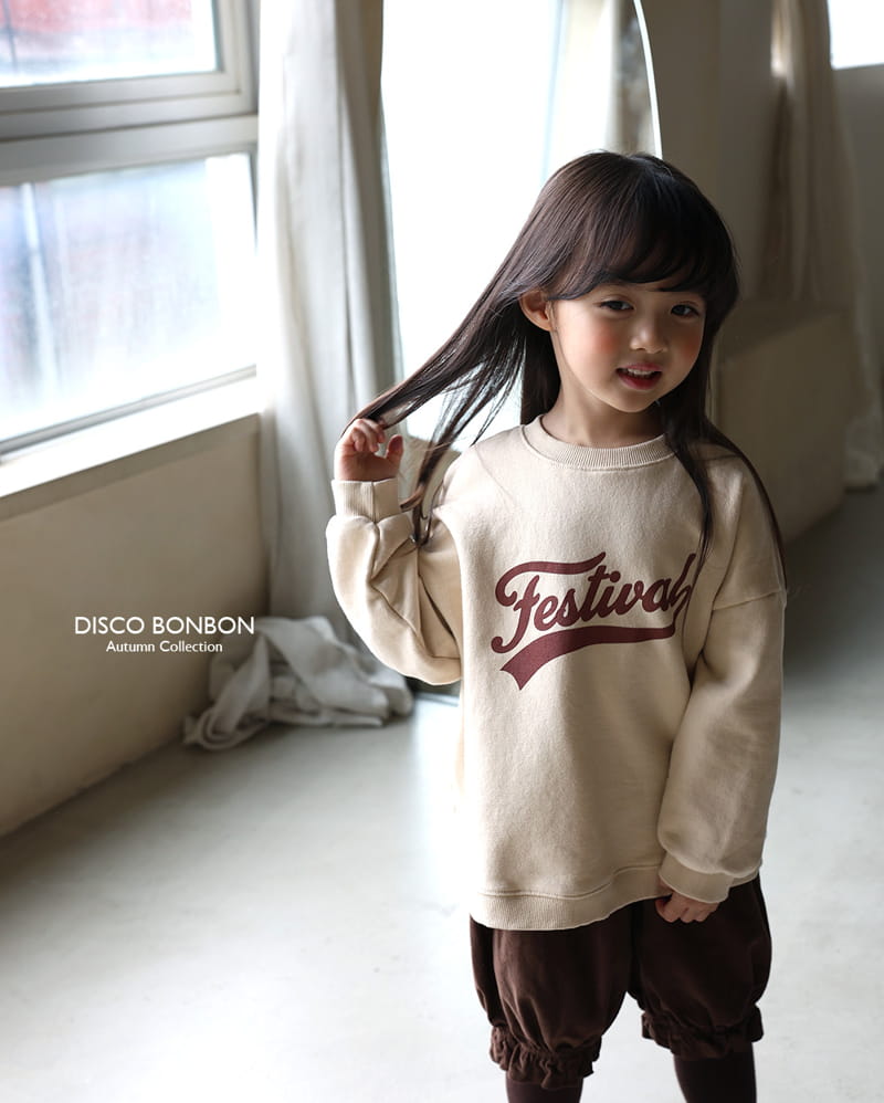 Disco Bonbon - Korean Children Fashion - #todddlerfashion - Festival Sweatshirt - 3