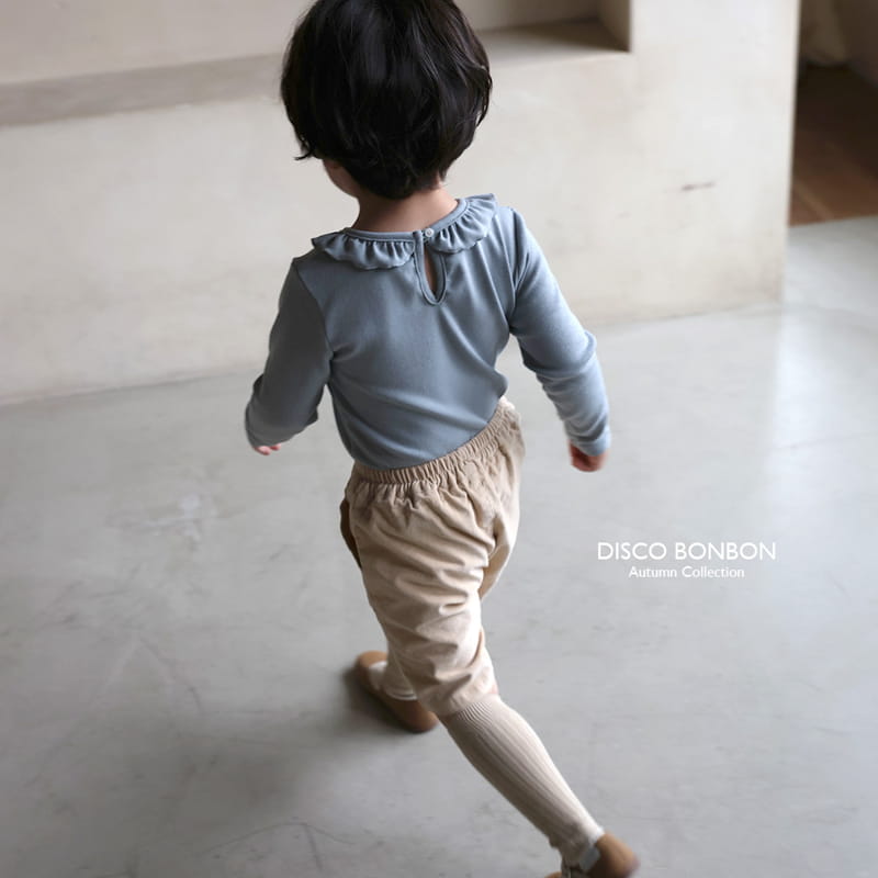 Disco Bonbon - Korean Children Fashion - #toddlerclothing - Classic Frill Tee - 10