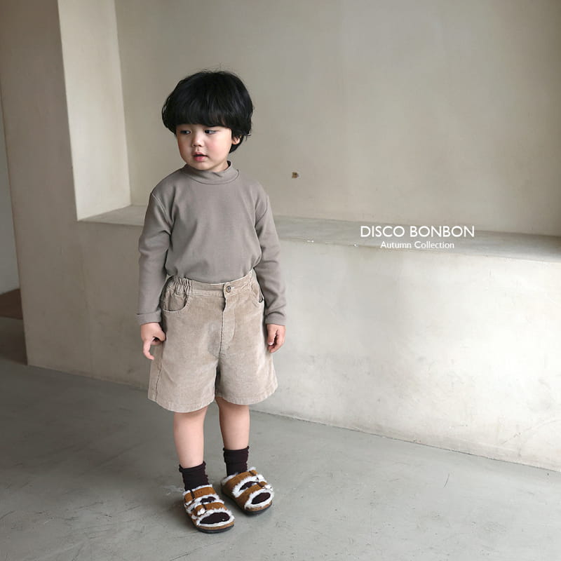 Disco Bonbon - Korean Children Fashion - #toddlerclothing - Span Turtleneck Tee - 8