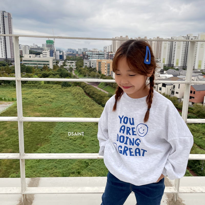 Dsaint - Korean Children Fashion - #childofig - You Are Doing Sweatshirt - 8