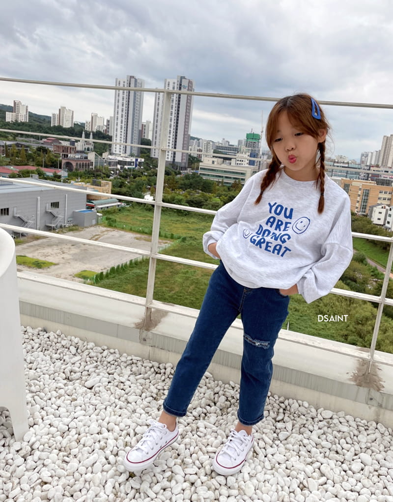 Dsaint - Korean Children Fashion - #childrensboutique - You Are Doing Sweatshirt - 9
