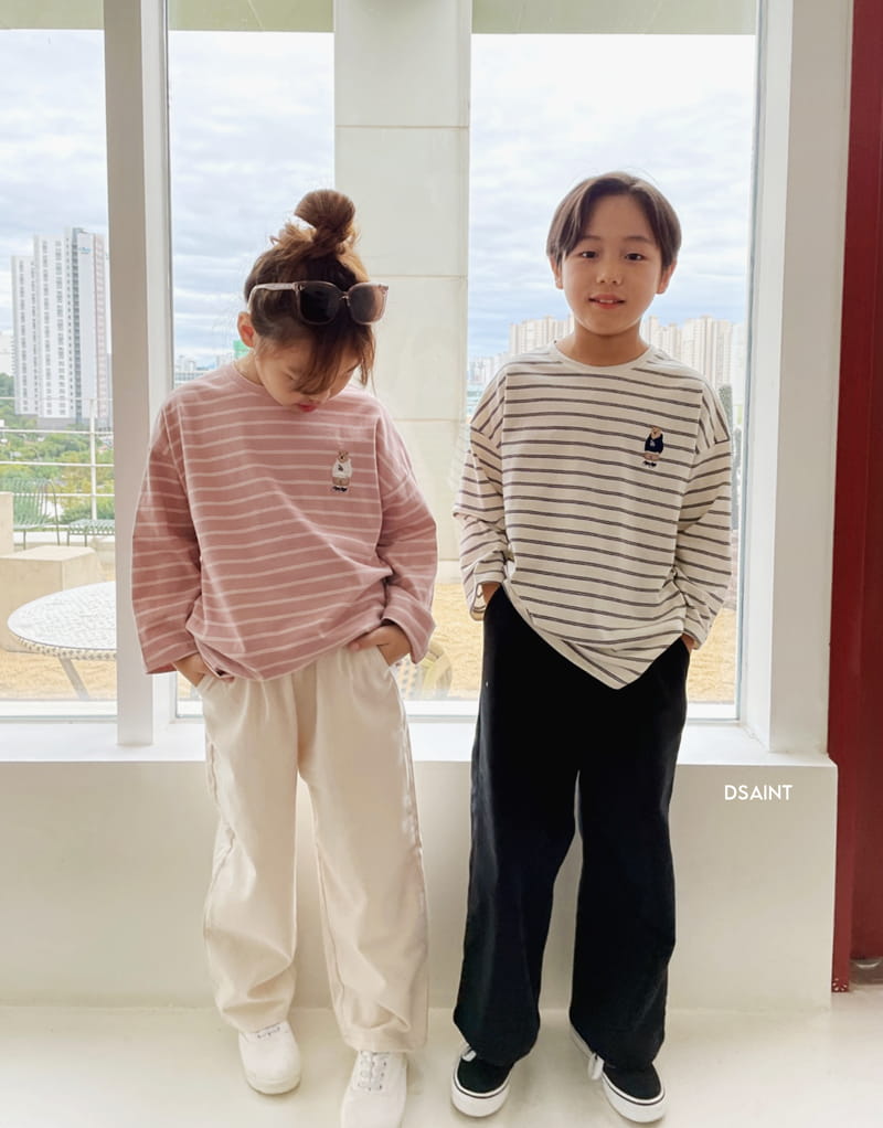Dsaint - Korean Children Fashion - #kidsshorts - LA Bear Tee - 11