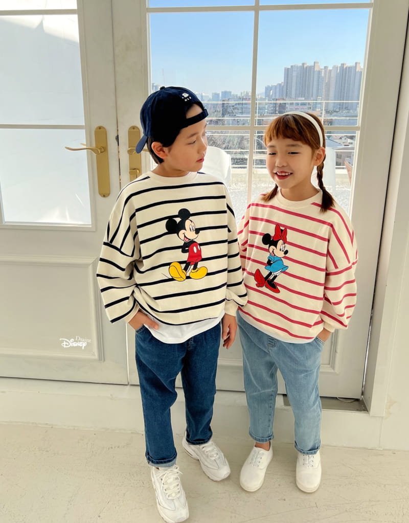 Dsaint - Korean Children Fashion - #kidsshorts - Line St Sweatshirt - 11