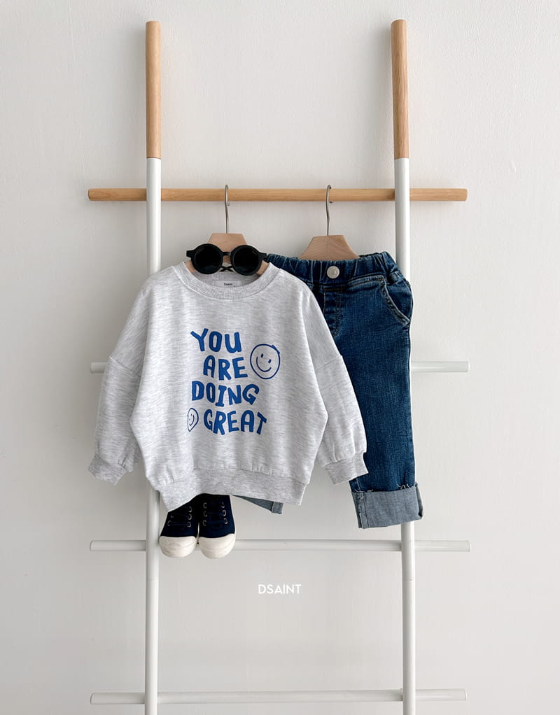 Dsaint - Korean Children Fashion - #littlefashionista - You Are Doing Sweatshirt