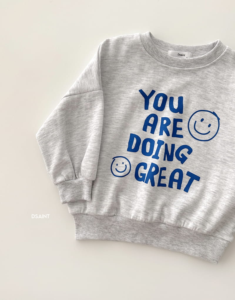 Dsaint - Korean Children Fashion - #minifashionista - You Are Doing Sweatshirt - 3