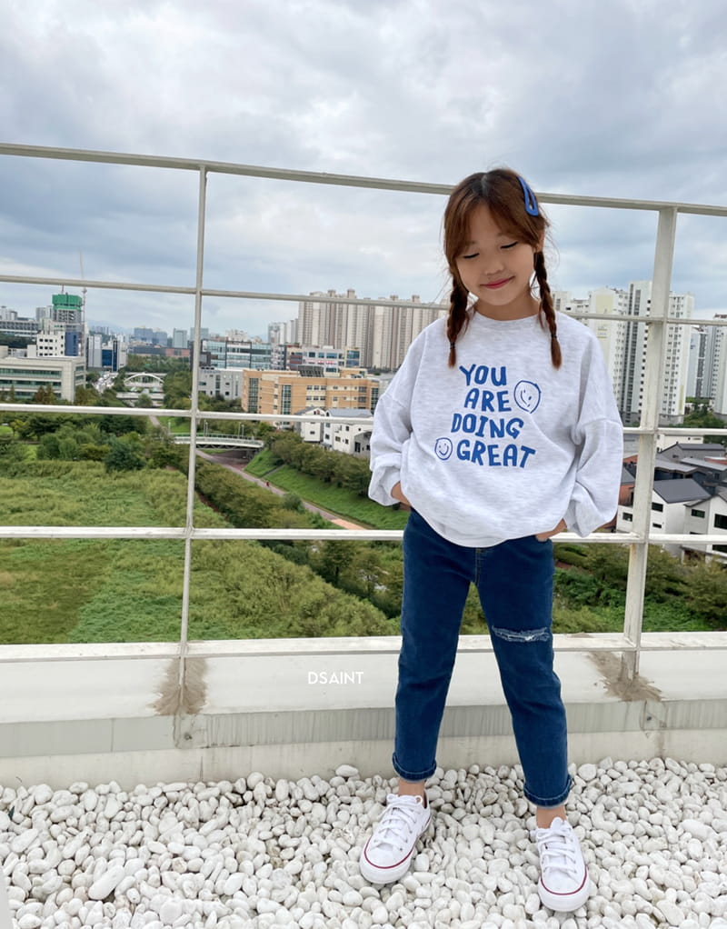 Dsaint - Korean Children Fashion - #stylishchildhood - You Are Doing Sweatshirt - 7