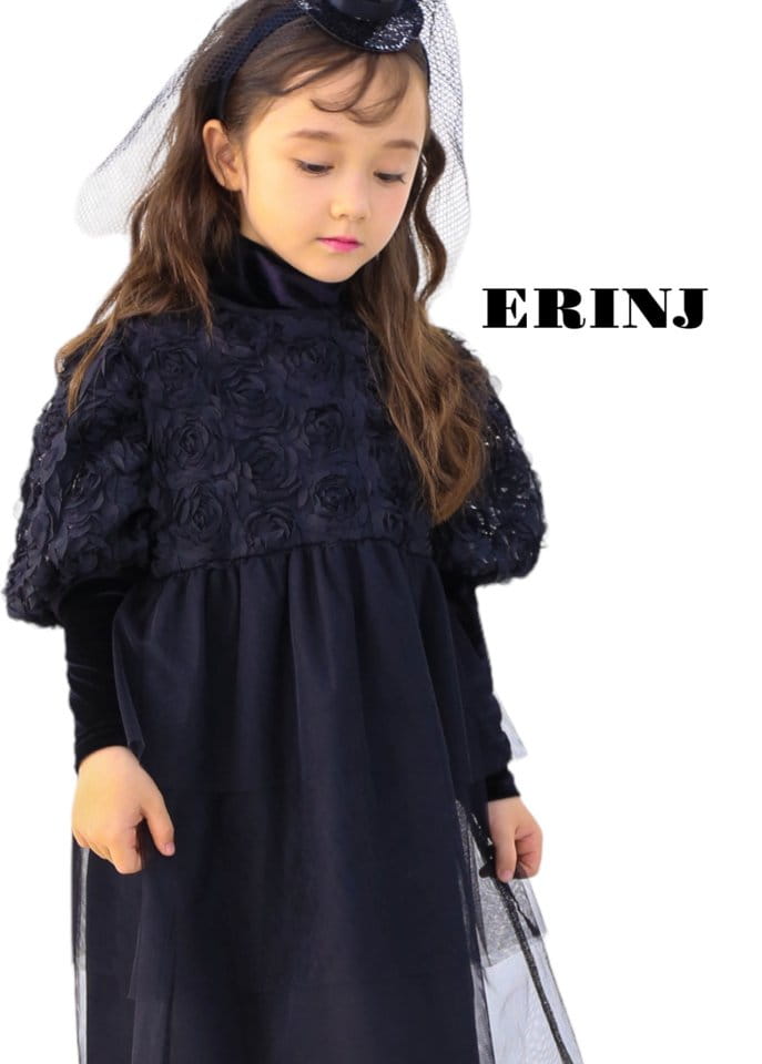 Erin J - Korean Children Fashion - #childrensboutique - Velour Turtlenck Tee - 2
