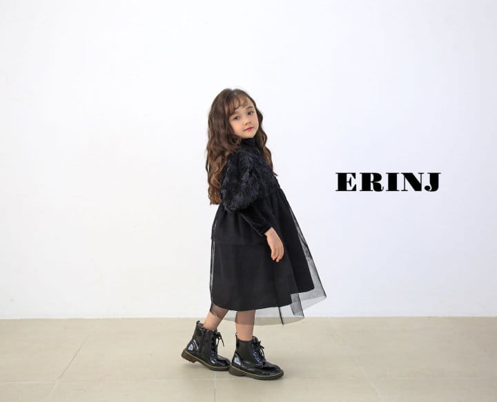 Erin J - Korean Children Fashion - #designkidswear - Velour Turtlenck Tee - 4