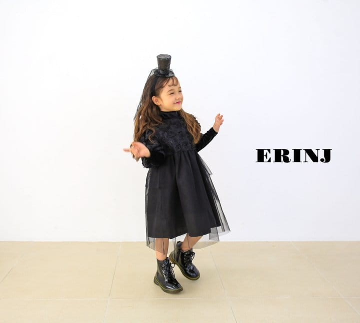 Erin J - Korean Children Fashion - #kidsstore - Velour Turtlenck Tee - 7