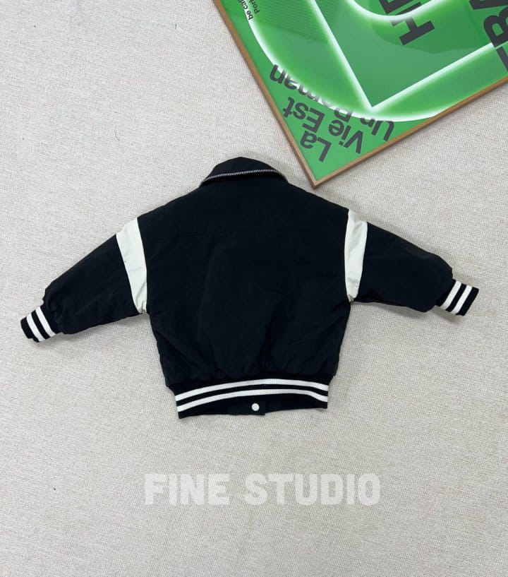 Fine-Studio - Korean Children Fashion - #kidsshorts - Sleeve Jacket