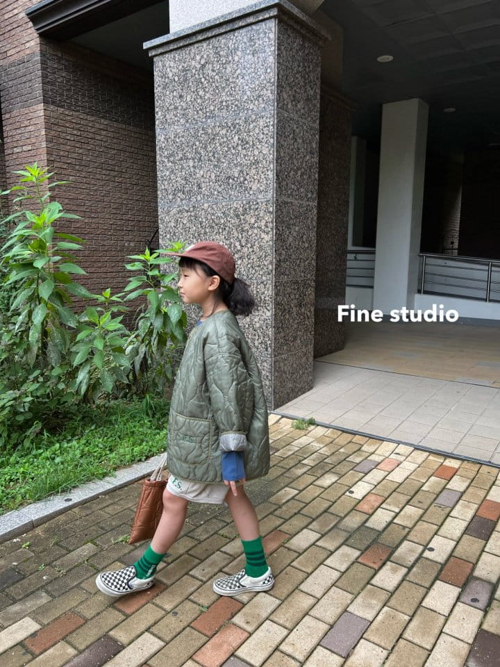Fine-Studio - Korean Children Fashion - #prettylittlegirls - Quilting Jumper - 8