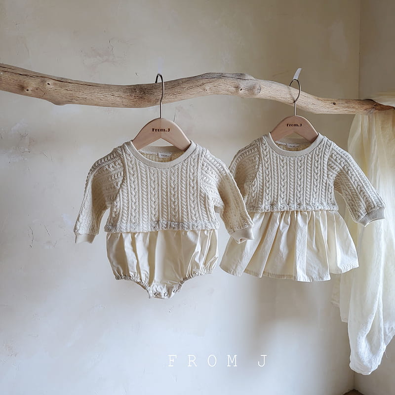 From J - Korean Baby Fashion - #babywear - Twist Bodysuit