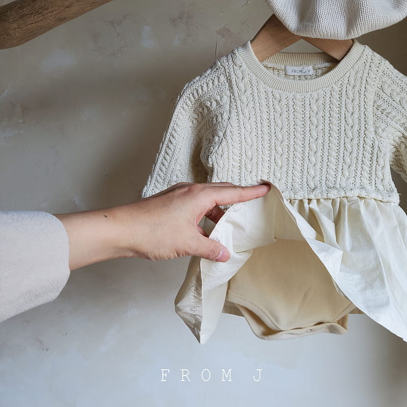 From J - Korean Baby Fashion - #onlinebabyshop - Twist Bodysuit - 3
