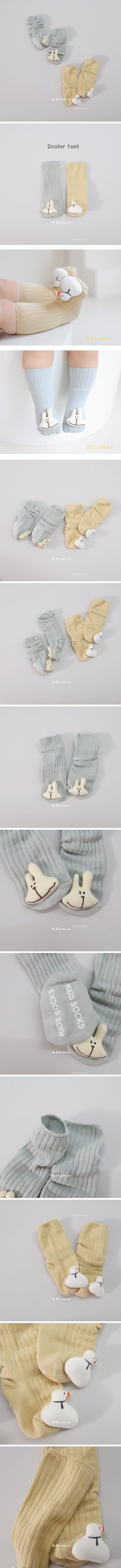 G Flower - Korean Children Fashion - #discoveringself - Baby Doll Socks Set