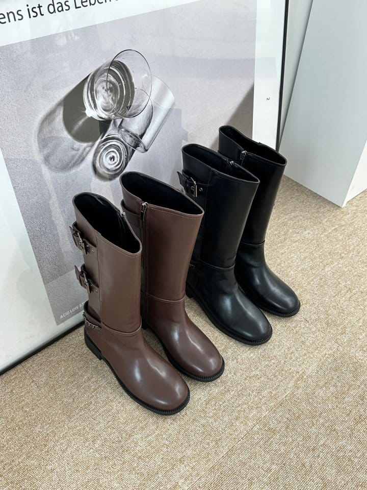 Golden Shoe - Korean Women Fashion - #momslook - 565 Boots - 3