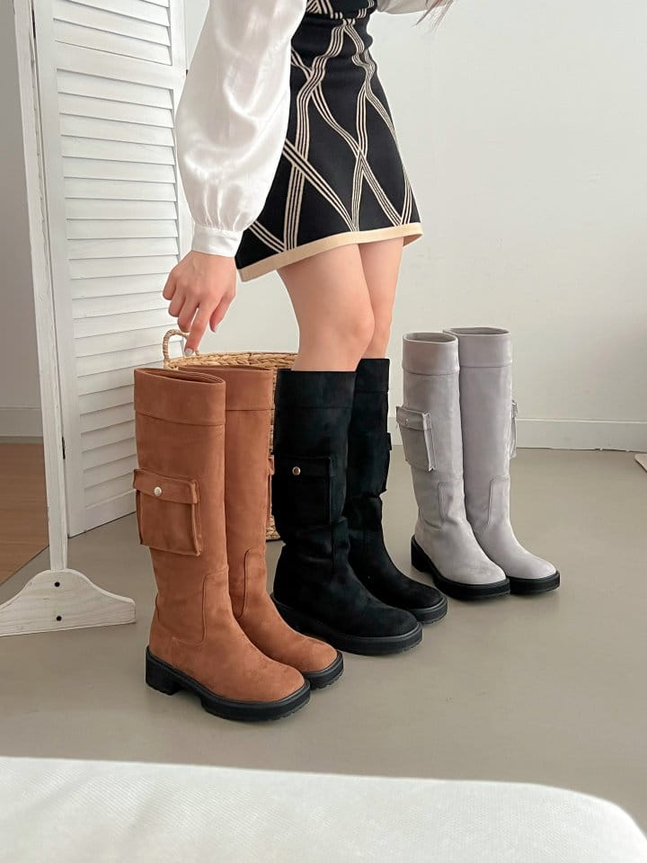 Golden Shoe - Korean Women Fashion - #momslook - 3408 Boots - 6