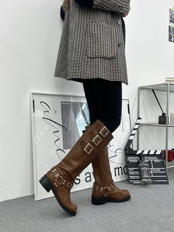 Golden Shoe - Korean Women Fashion - #momslook - 568 Boots - 10