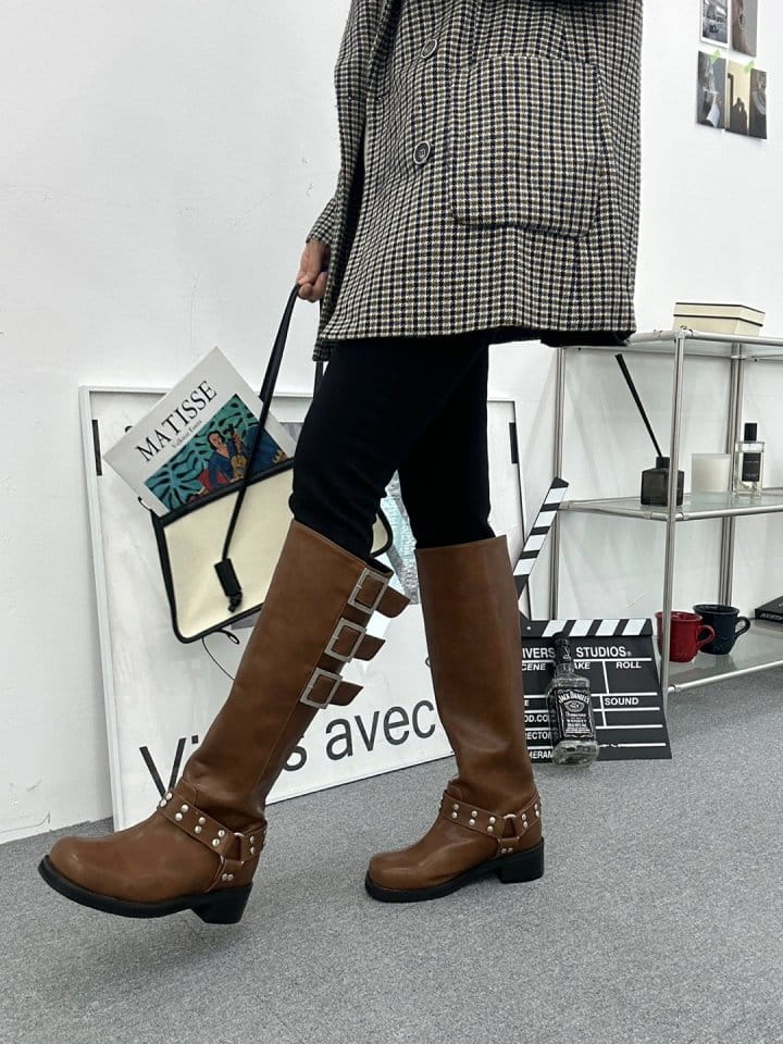 Golden Shoe - Korean Women Fashion - #momslook - 568 Boots - 6