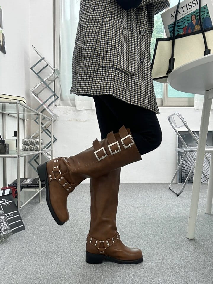 Golden Shoe - Korean Women Fashion - #momslook - 568 Boots - 9
