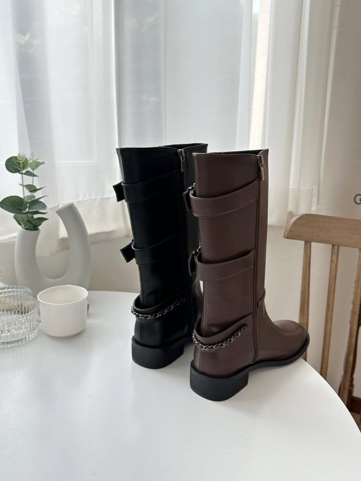 Golden Shoe - Korean Women Fashion - #momslook - 565 Boots - 4
