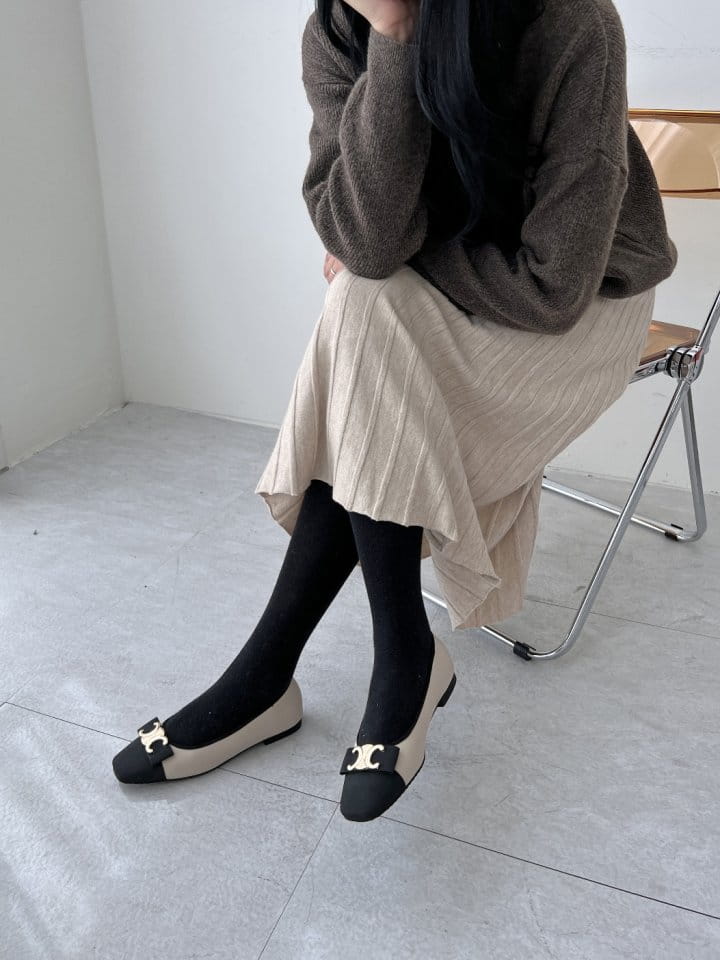 Golden Shoe - Korean Women Fashion - #womensfashion - 20 Flats - 10