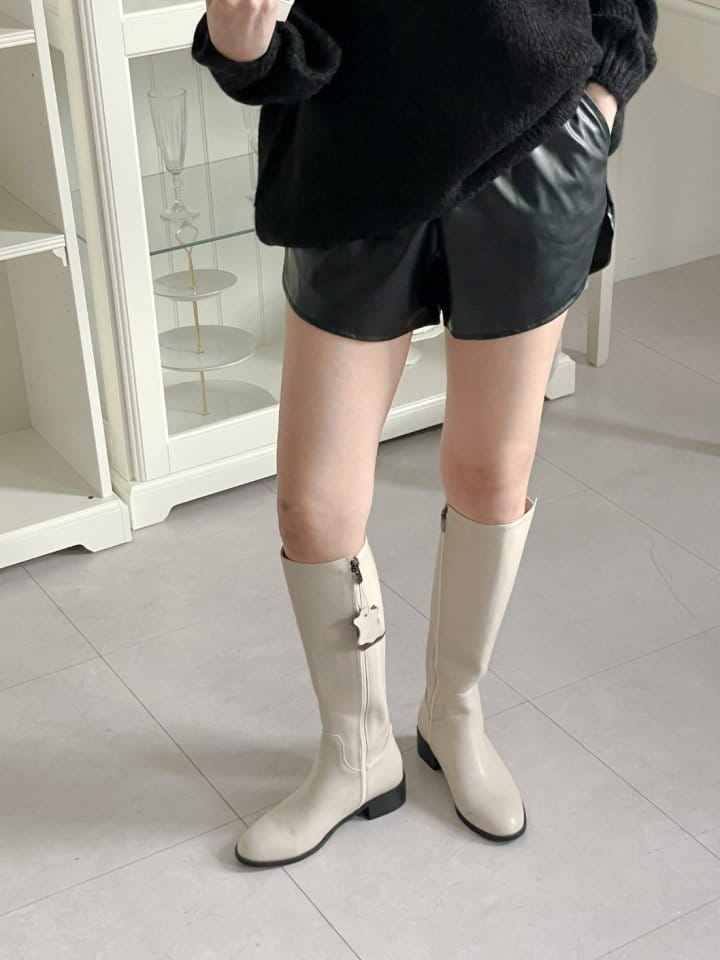 Golden Shoe - Korean Women Fashion - #momslook - by027 Boots - 4
