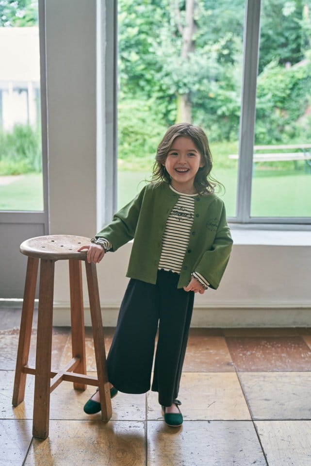 Green Tomato - Korean Children Fashion - #childrensboutique - Bonjour Cardigan - 2