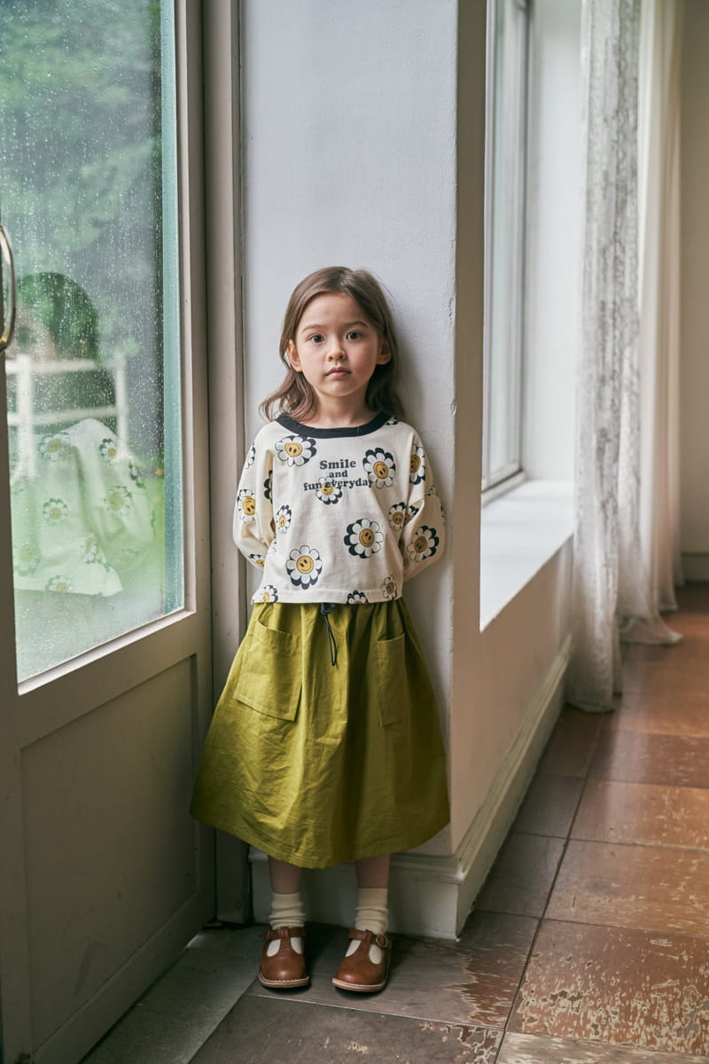 Green Tomato - Korean Children Fashion - #littlefashionista - Pocket Skirt - 2