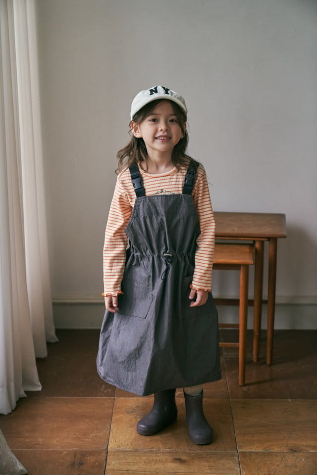 Green Tomato - Korean Children Fashion - #Kfashion4kids - Dungarees One-piece - 4