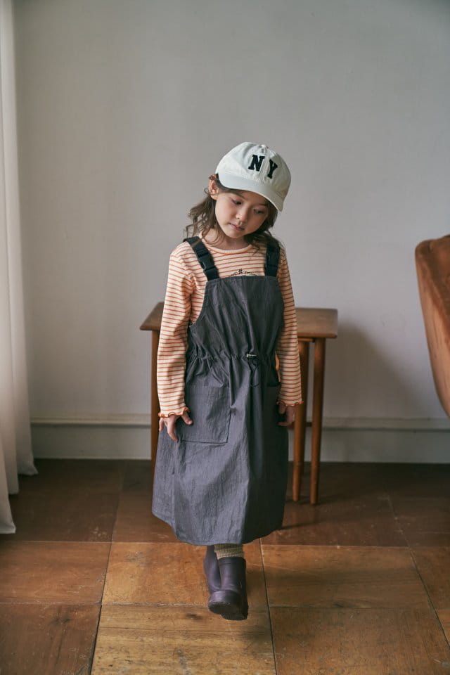Green Tomato - Korean Children Fashion - #magicofchildhood - Dungarees One-piece - 5
