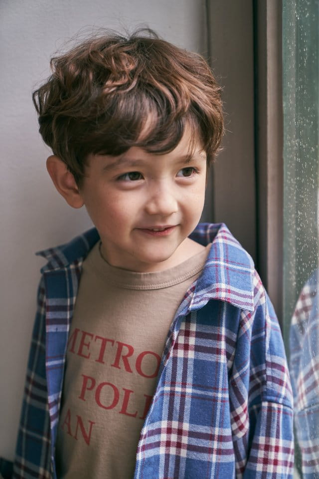 Green Tomato - Korean Children Fashion - #stylishchildhood - Check Shirt - 6