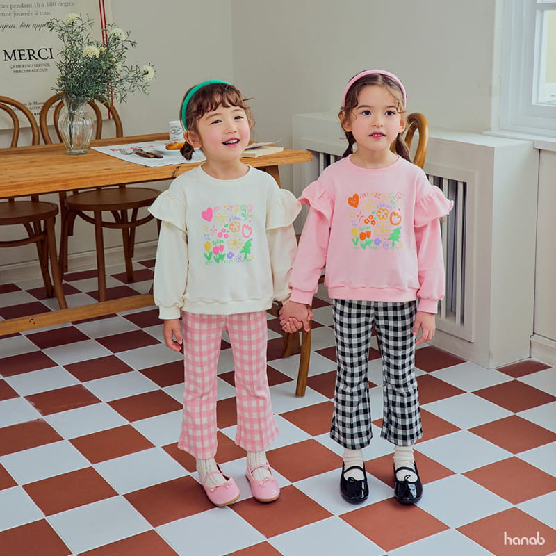 Hanab - Korean Children Fashion - #Kfashion4kids - Tangle Bootscut Pants Check - 9