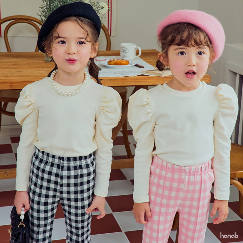 Hanab - Korean Children Fashion - #designkidswear - Tangle Bootscut Pants Check - 4