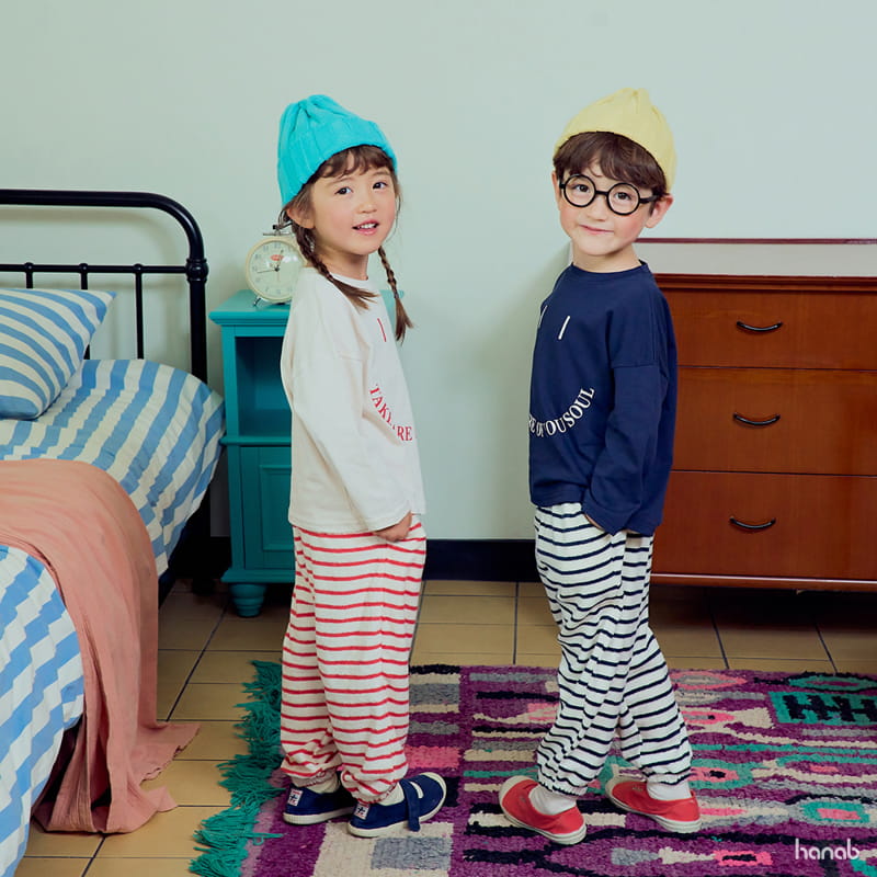 Hanab - Korean Children Fashion - #kidsshorts - Terry Pants - 5