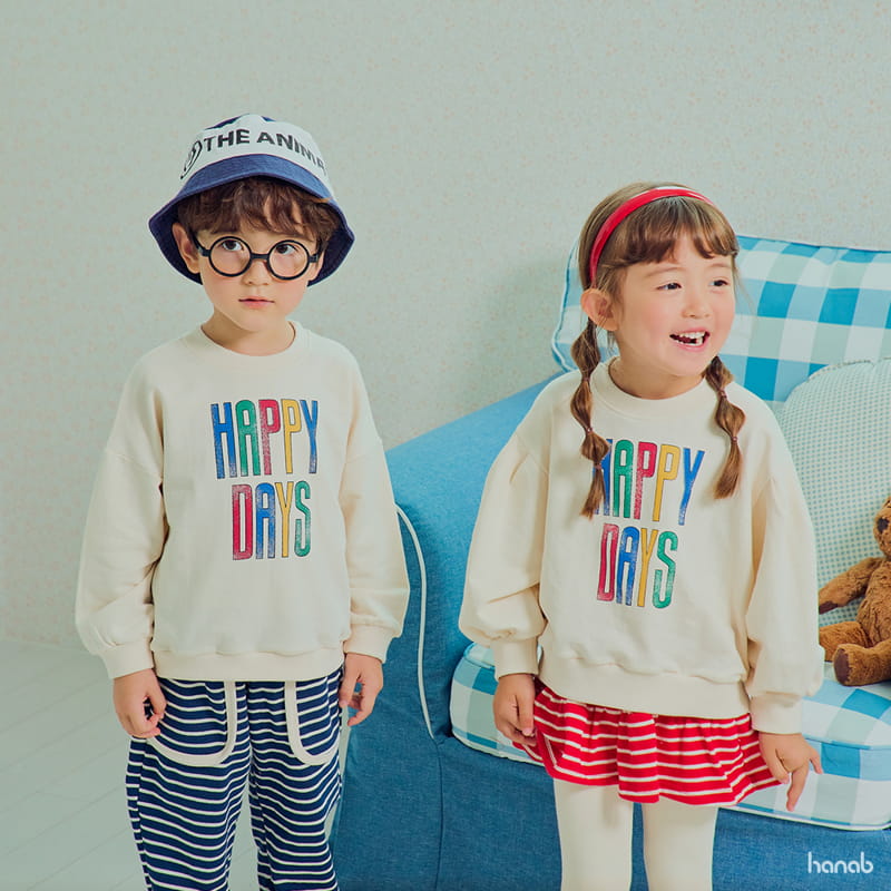 Hanab - Korean Children Fashion - #kidsshorts - Happy Day SET - 2