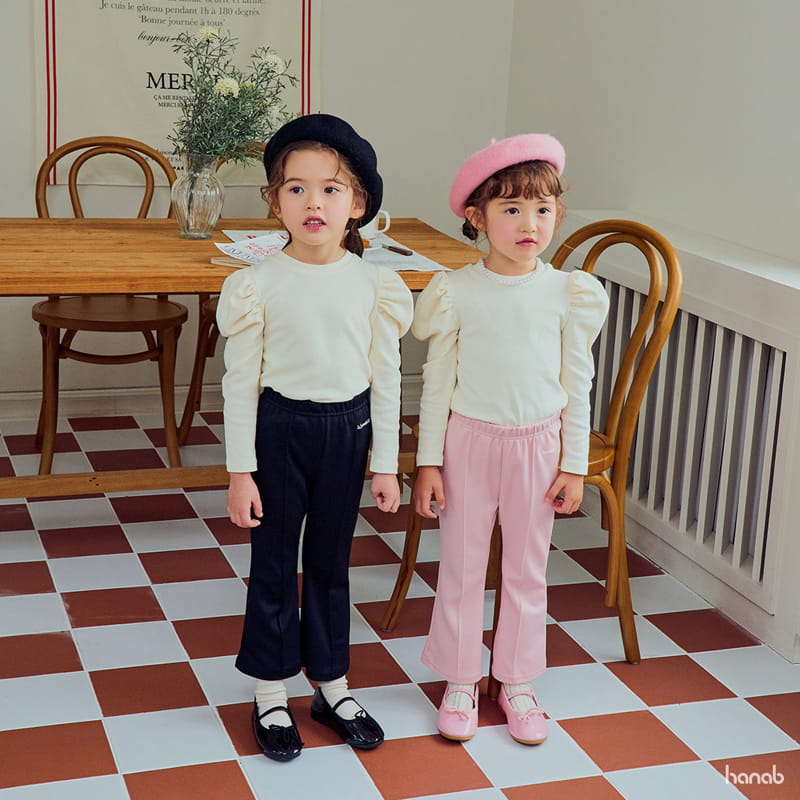 Hanab - Korean Children Fashion - #kidzfashiontrend - Tangle Bootscut Pants Basic - 6
