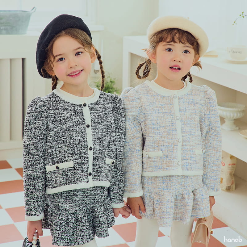 Hanab - Korean Children Fashion - #kidzfashiontrend - Twid Set - 3