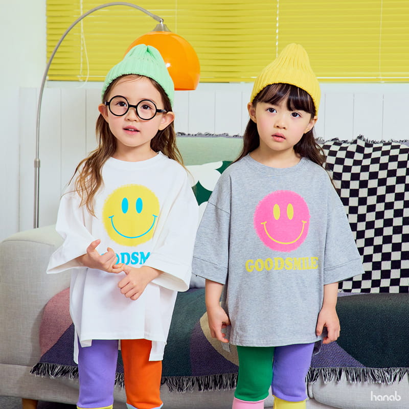Hanab - Korean Children Fashion - #kidzfashiontrend - Color Smile Top Bottom Set