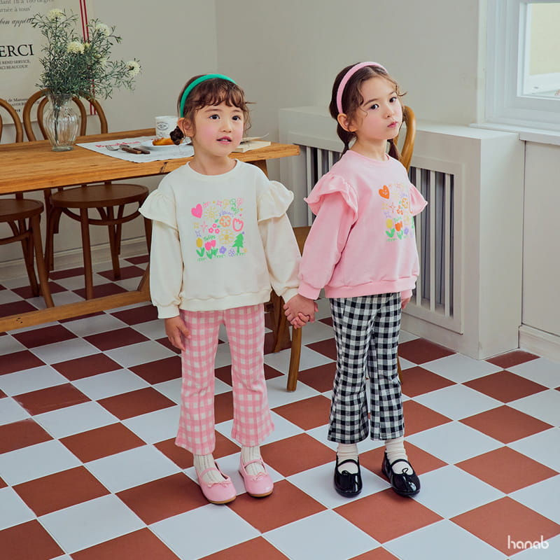 Hanab - Korean Children Fashion - #littlefashionista - Tangle Bootscut Pants Check - 10