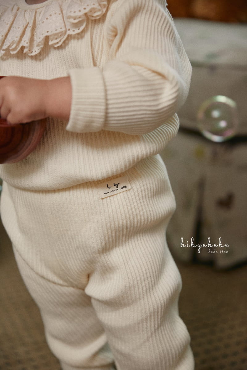 Hi Byebebe - Korean Baby Fashion - #babyboutiqueclothing - Rib Frill Easywear - 12