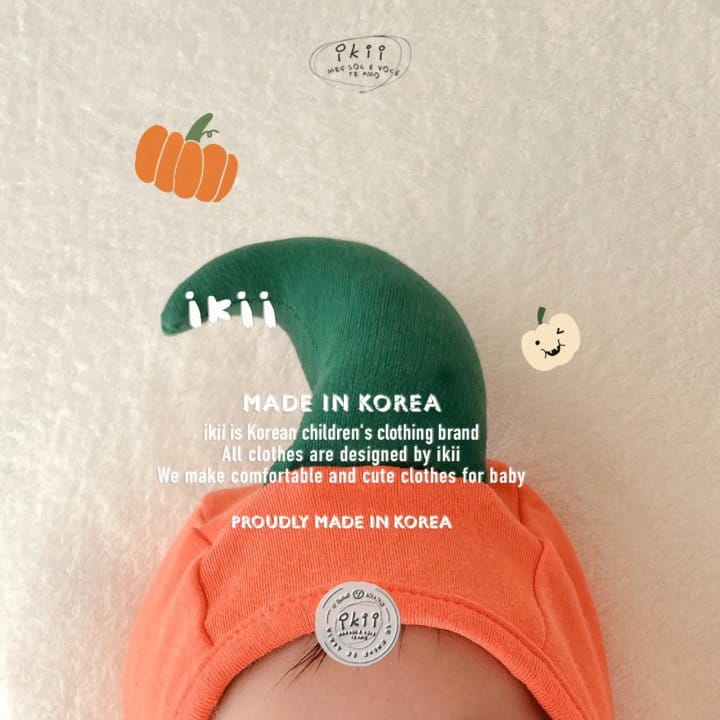 Ikii - Korean Baby Fashion - #babyboutique - Happy pumpkin 2SET - 3
